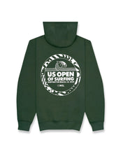 Carregar imagem no visualizador da galeria, 2025 Lexus US Open of Surfing Zebra Pullover Hoodie - Sports Green