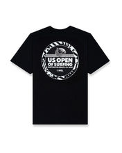 画像をギャラリービューアに読み込む, 2025 Lexus US Open of Surfing Zebra S/S Tee - Black
