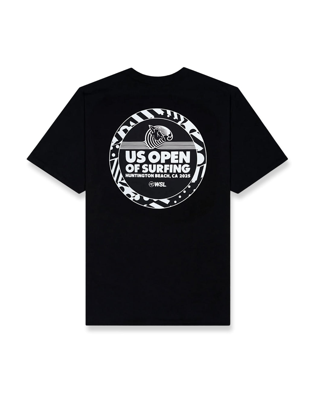 2025 Lexus US Open of Surfing Zebra S/S Tee - Black