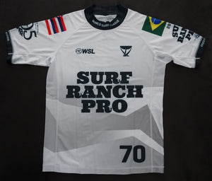 Signed Ian Gentil White Competition Jersey (2023 Surf Ranch Pro)