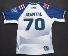 Load image into Gallery viewer, Signed Ian Gentil White Competition Jersey (2023 Hurley Pro Sunset Beach)