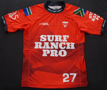 Load image into Gallery viewer, Signed Matthew McGillivray Red Competition Jersey (2023 Surf Ranch Pro)