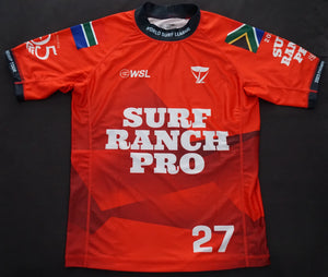Signed Matthew McGillivray Red Competition Jersey (2023 Surf Ranch Pro)