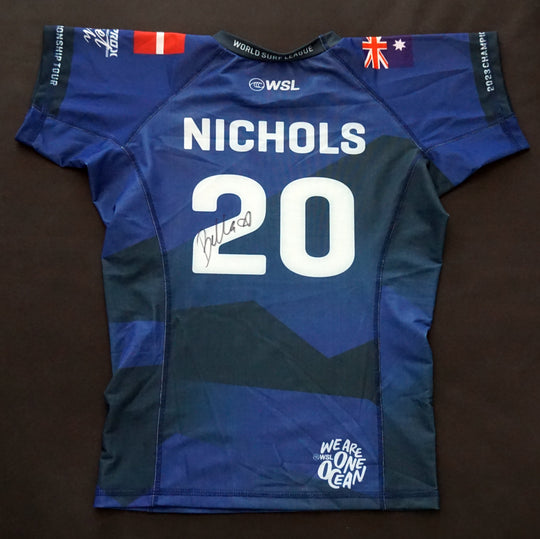 Signed Isabella Nichols Competition Jersey (2023 Hurley Pro Sunset Beach)