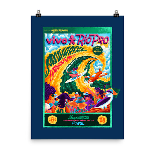 2024 Vivo Rio Pro Official Poster