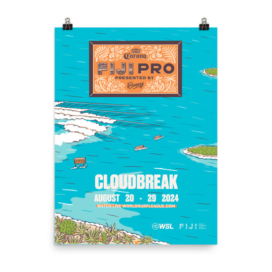 2024 Corona Fiji Pro Poster