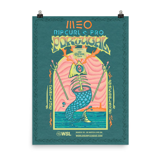 2025 MEO Rip Curl Pro Portugal Official Poster