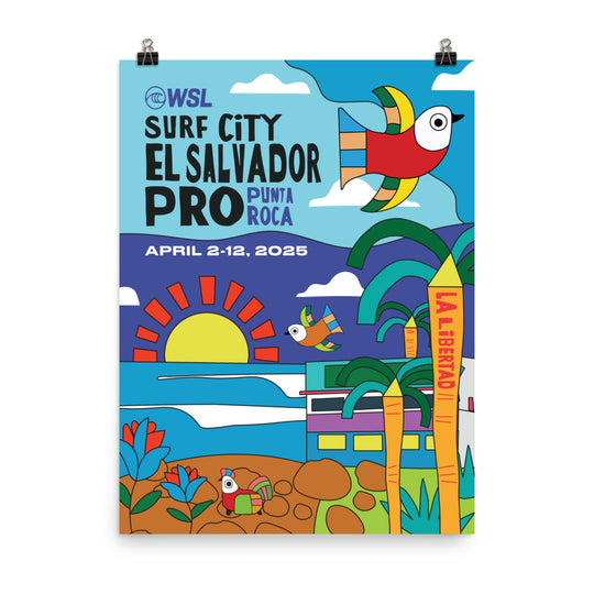 2025 El Salvador Pro Official Poster