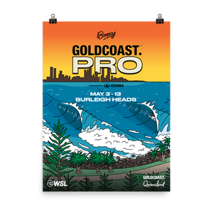 2025 Bonsoy Gold Coast Pro Official Poster
