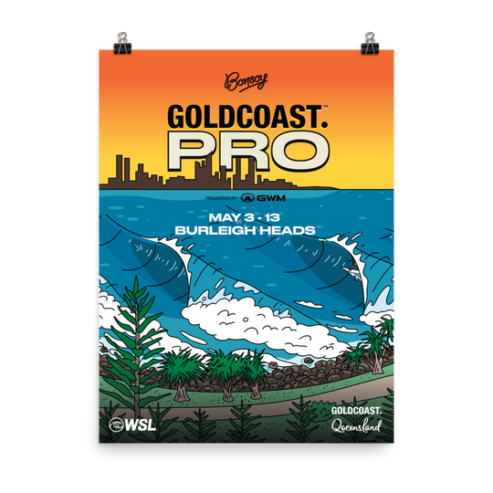 2025 Bonsoy Gold Coast Pro Official Poster