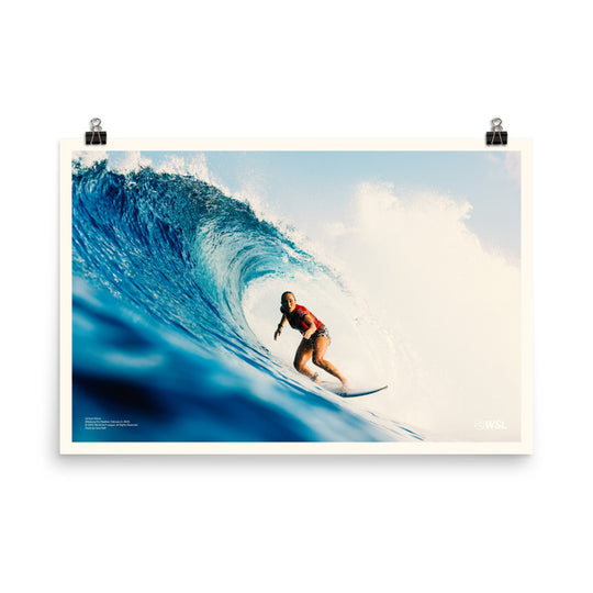 2024 Carissa Moore Poster: Pipeline, 2023