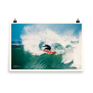 2024 John John Florence Poster: Jeffreys Bay, 2023