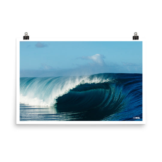 2025 Lineup Poster: Teahupo'o, Tahiti