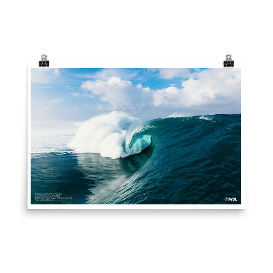 2026 Lineup Poster: Teahupo'o, Tahiti, French Polynesia