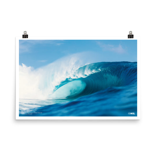 2026 Lineup Poster: Teahupo'o, Tahiti, French Polynesia