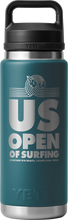 Load image into Gallery viewer, US Open of Surfing YETI Rambler Bottle 26 oz