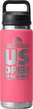 Load image into Gallery viewer, US Open of Surfing YETI Rambler Bottle 26 oz