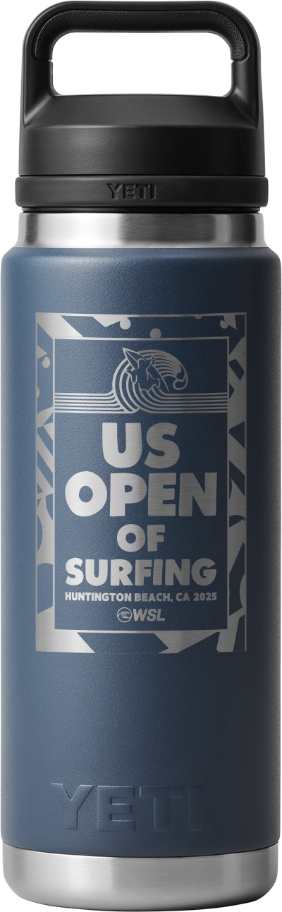 2025 Lexus US Open of Surfing YETI Rambler 26 oz Bottle (Navy)