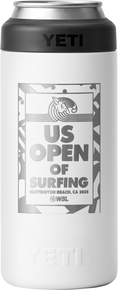 2025 Lexus US Open of Surfing YETI Slim Colster (White)