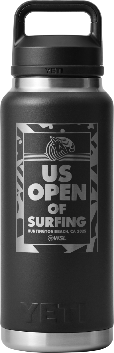 2025 Lexus US Open of Surfing YETI Rambler 36 oz Bottle (Black)