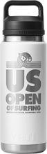 Load image into Gallery viewer, US Open of Surfing YETI Rambler Bottle 26 oz