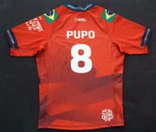 Load image into Gallery viewer, Signed Samuel Pupo Red Competition Jersey (2023 Hurley Pro Sunset Beach)