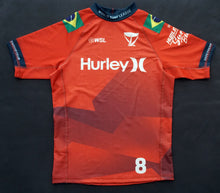 Load image into Gallery viewer, Signed Samuel Pupo Red Competition Jersey (2023 Hurley Pro Sunset Beach)