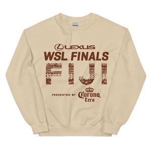 2025 Lexus WSL Finals Fiji Crewneck (Sand)