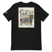 Load image into Gallery viewer, 2023 Corona Open J-Bay Unisex Poster Tee (Black)
