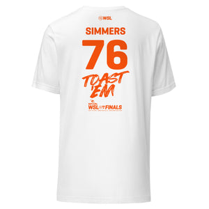 2023 Official Caitlin Simmers Final 5 Tee