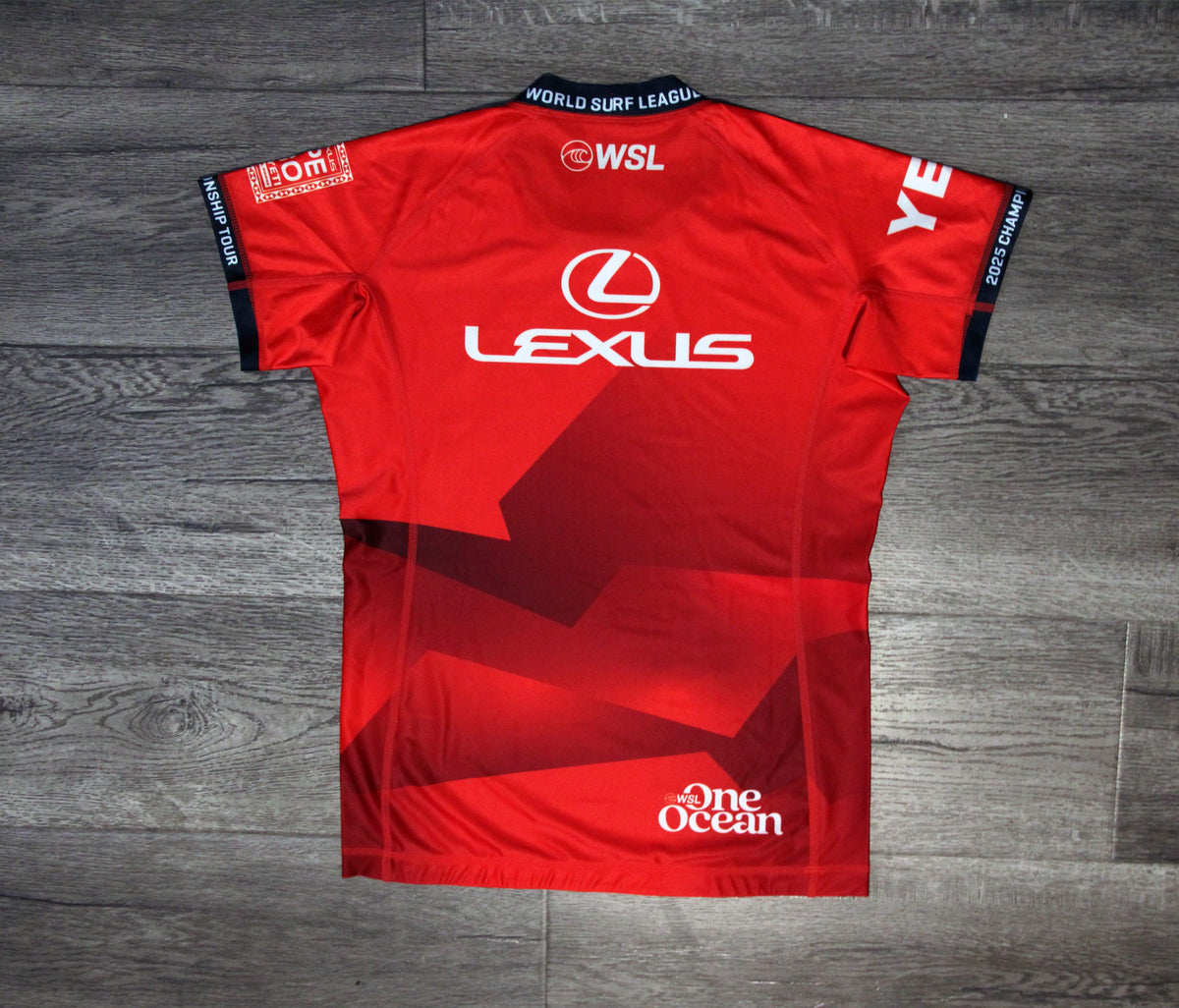 Signed Tyler Wright Competition Jersey (2025 Lexus Pipe Pro