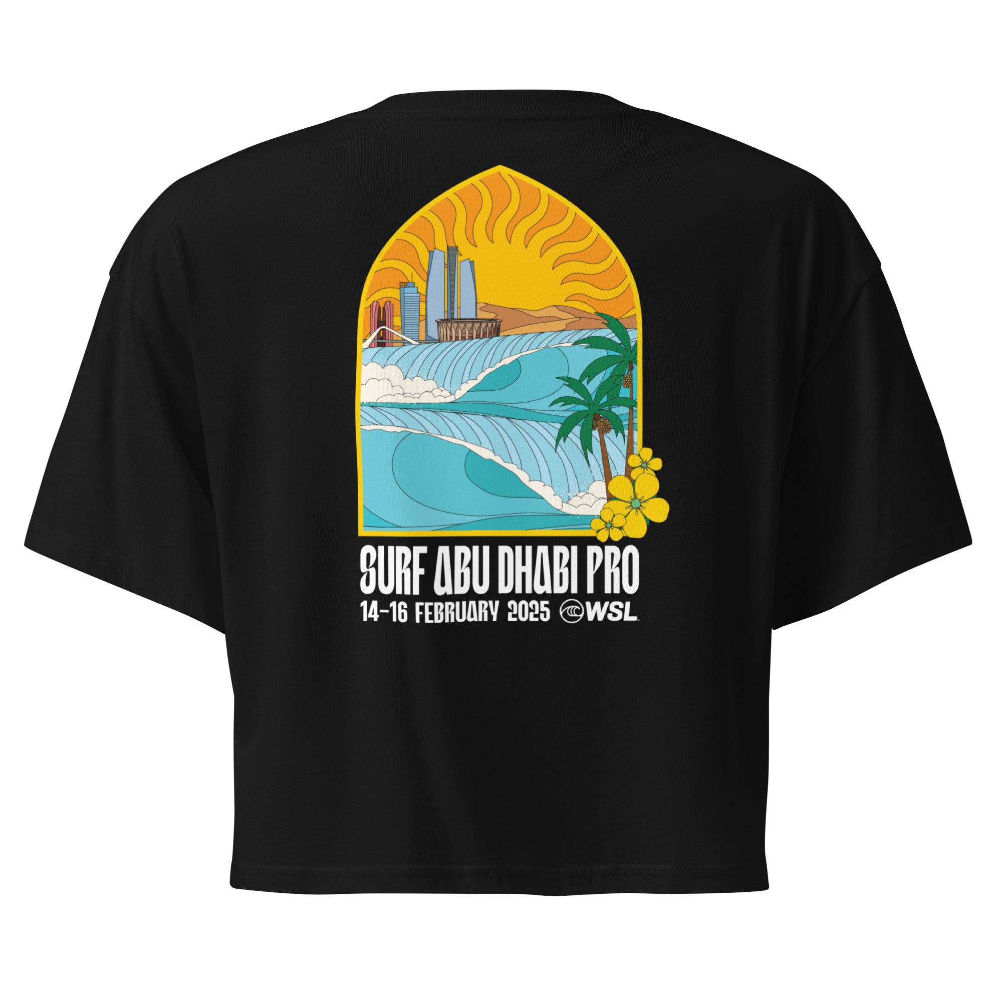 2025 Surf Abu Dhabi Pro Crop Top – World Surf League