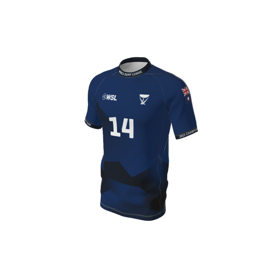 WSL Custom Jerseys Blue Mens Supporter Jersey. (x 1)