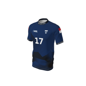 WSL Custom Jerseys Blue 2023 WSL Official Fan Jersey. (x 1)