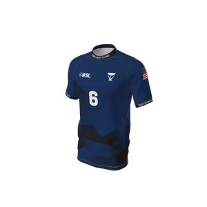 WSL Custom Jerseys Blue 2023 WSL Official Fan Jersey. (x 1)