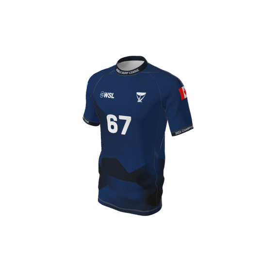 WSL Custom Jerseys Blue Mens Supporter Jersey. (x 1)