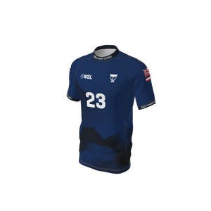 WSL Custom Jerseys Blue Mens Supporter Jersey. (x 2)