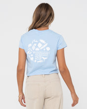 Load image into Gallery viewer, 2023 Margaret River Pro Crop Tee (Blue)