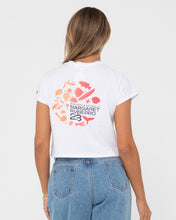 Load image into Gallery viewer, 2023 Margaret River Pro Crop Tee (White)