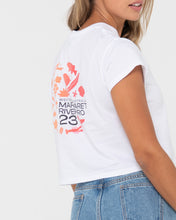 Load image into Gallery viewer, 2023 Margaret River Pro Crop Tee (White)