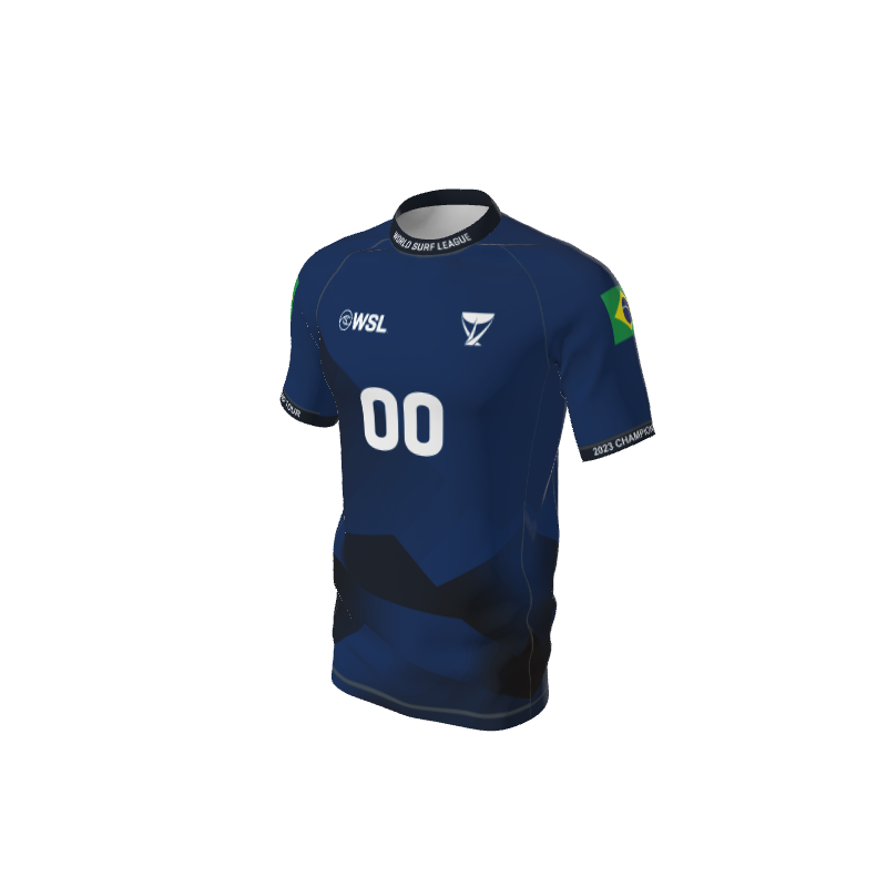 WSL Custom Jerseys Blue Mens Supporter Jersey. (x 1)