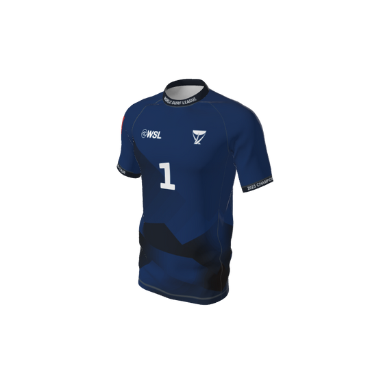 WSL Custom Jerseys Blue Mens Supporter Jersey. (x 1)