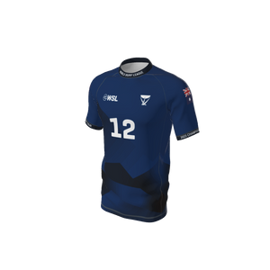 WSL Custom Jerseys Blue 2023 WSL Official Fan Jersey. (x 1)