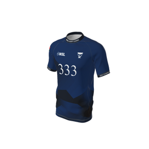 WSL Custom Jerseys Blue Mens Supporter Jersey. (x 1)