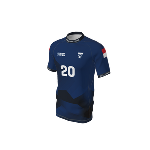 WSL Custom Jerseys Blue 2023 WSL Official Fan Jersey. (x 1)