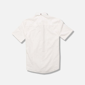 Men's Solid Shirt (White)