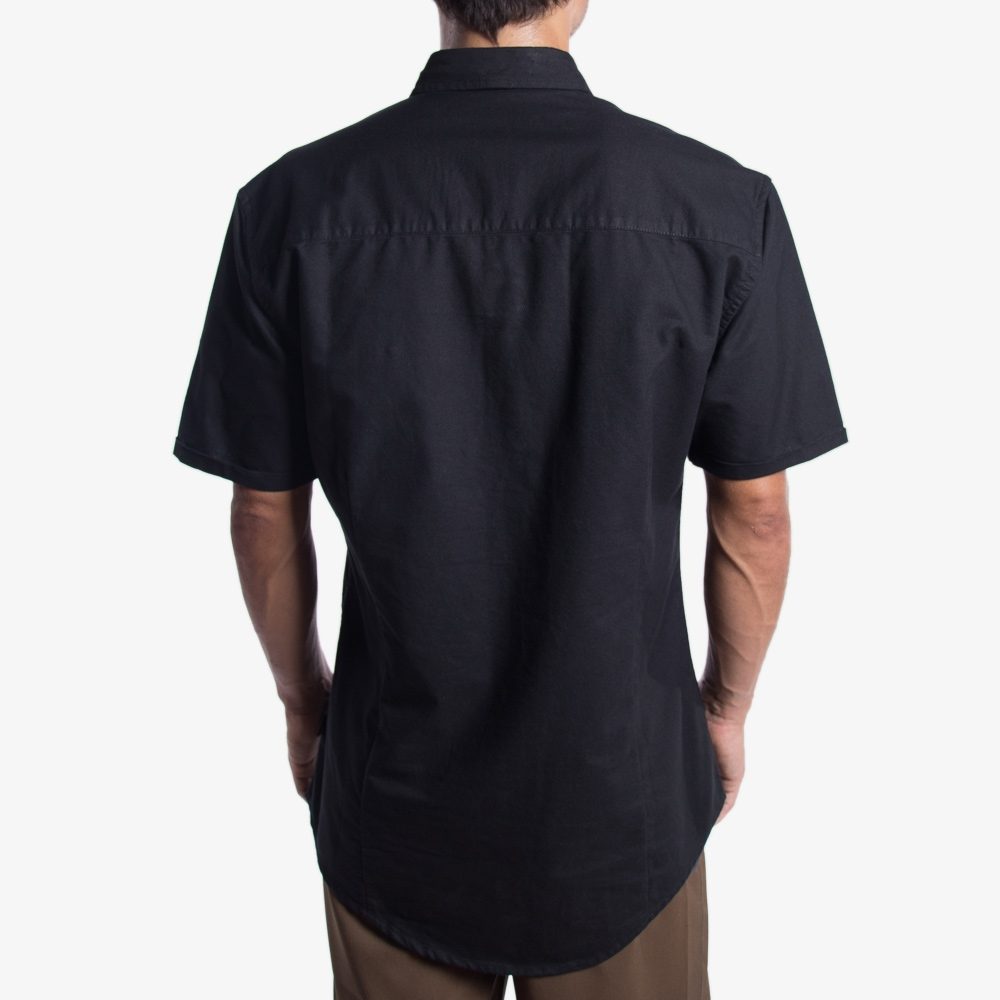Men's Solid Shirt (Black)