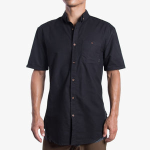 Men's Solid Shirt (Black)