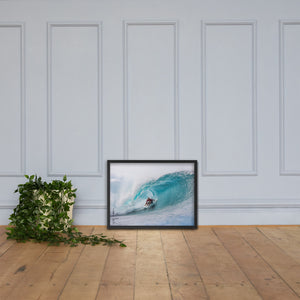 Kelly Slater Poster (Framed): Pipeline, 2020