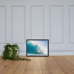 John John Florence Poster (Framed): Pipeline, 2020